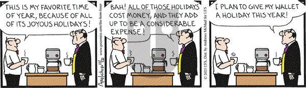 The Born Loser on Tuesday November 21, 2023 Comic Strip