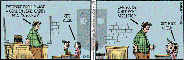 Grand Avenue on Monday October 20, 2014 Comic Strip