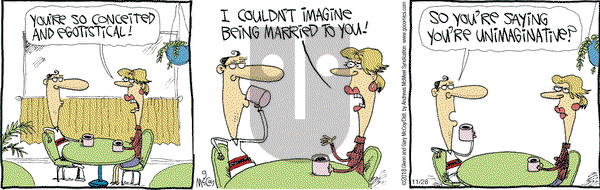 The Duplex on Wednesday November 28, 2018 Comic Strip