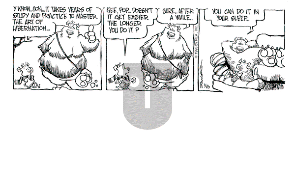 The Grizzwells on Wednesday January 18, 1995 Comic Strip