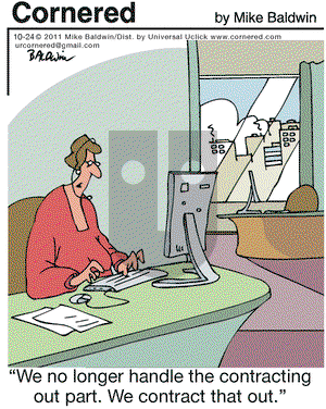 Cornered on Monday October 24, 2011 Comic Strip