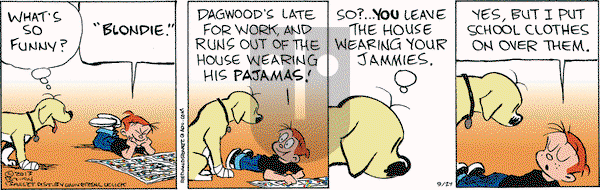 Red and Rover on Saturday September 24, 2016 Comic Strip