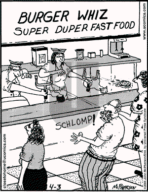 Close to Home - Saturday April 3, 2004 Comic Strip