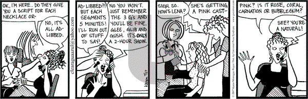 Clear Blue Water on Tuesday July 17, 2007 Comic Strip