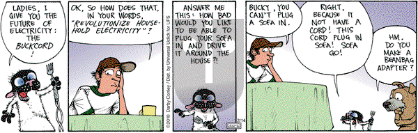 Get Fuzzy - Tuesday February 14, 2012 Comic Strip