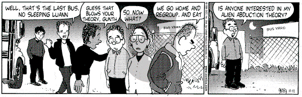 Luann on Thursday November 11, 1999 Comic Strip