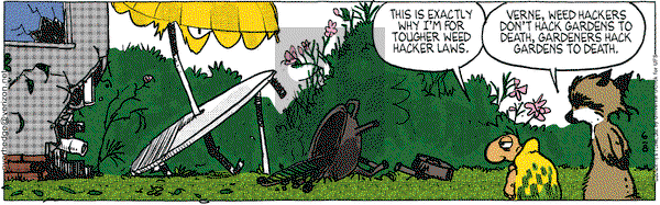 Over the Hedge on Friday June 8, 2012 Comic Strip