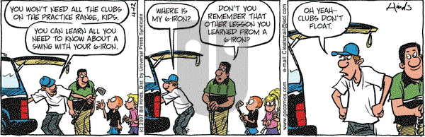 Cleats on Thursday April 12, 2007 Comic Strip