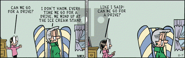 Grand Avenue on Friday August 7, 2020 Comic Strip
