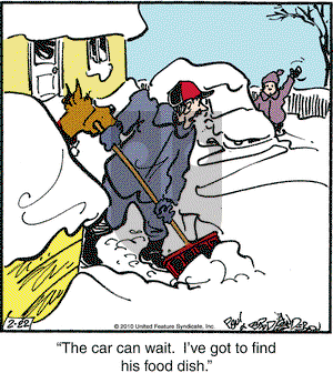Marmaduke on Monday February 22, 2010 Comic Strip