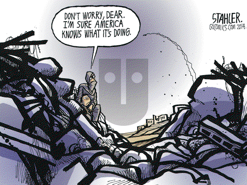 Jeff Stahler on Wednesday September 24, 2014 Comic Strip
