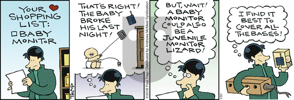 Thatababy on Wednesday January 31, 2018 Comic Strip
