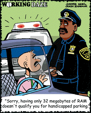 Working Daze on Thursday April 25, 2002 Comic Strip
