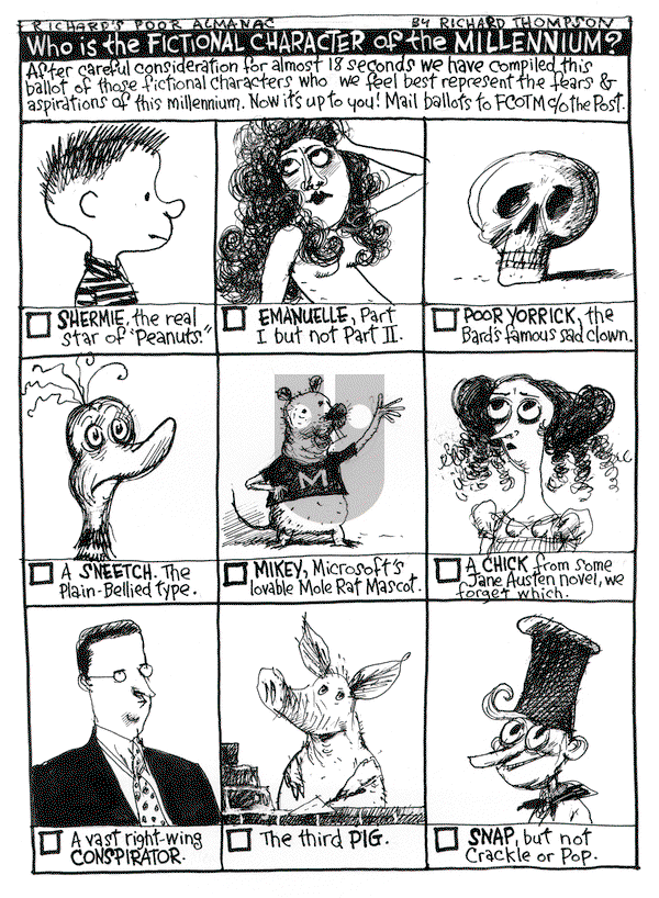 Richard's Poor Almanac on Monday May 12, 2025 Comic Strip