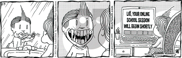 Lio on Wednesday February 3, 2021 Comic Strip