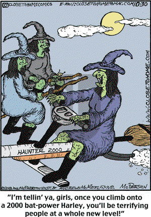 Close to Home on Tuesday October 30, 2018 Comic Strip