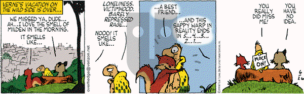 Over the Hedge on Saturday June 26, 2010 Comic Strip