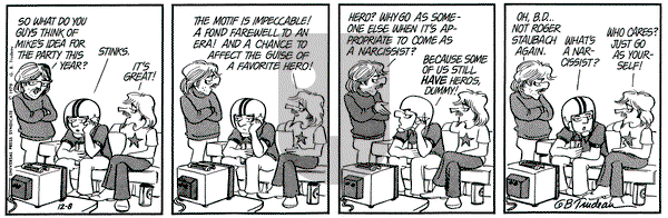 Doonesbury on Saturday December 8, 1979 Comic Strip
