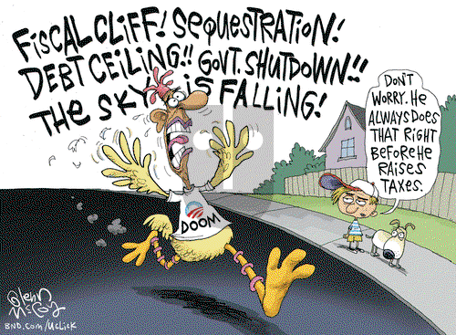 Glenn McCoy on Wednesday February 27, 2013 Comic Strip