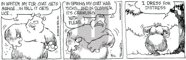 The Grizzwells on Monday August 12, 2002 Comic Strip