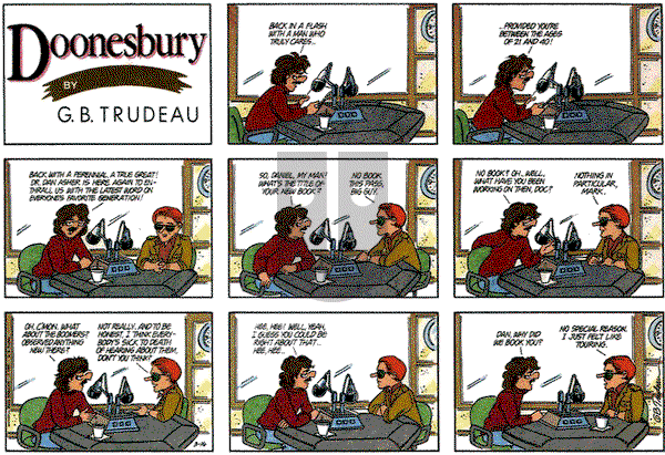 Doonesbury on Sunday March 16, 1986 Comic Strip