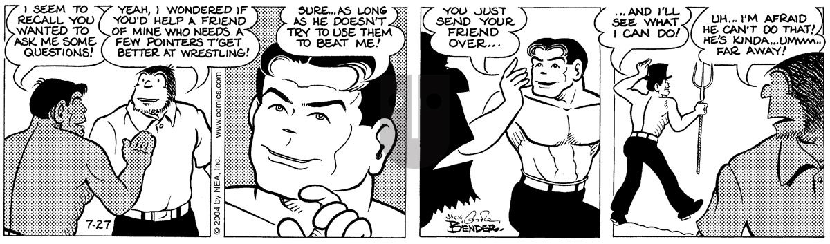 Alley Oop - Tuesday July 27, 2004 Comic Strip