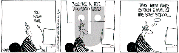 The Buckets on Friday June 20, 1997 Comic Strip