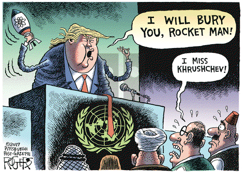 Rob Rogers on Friday September 22, 2017 Comic Strip