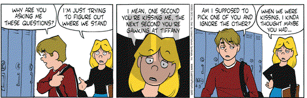 Luann on Thursday April 3, 2003 Comic Strip