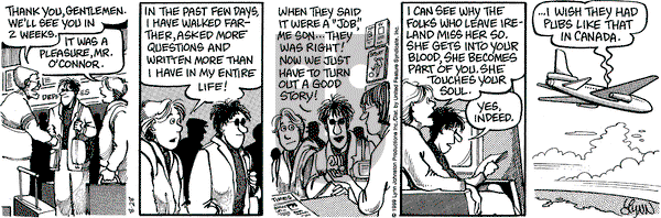 For Better or For Worse on Saturday August 28, 1999 Comic Strip