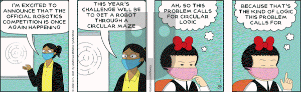 Nancy on Tuesday October 5, 2021 Comic Strip