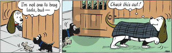 Fred Basset on Wednesday April 3, 2013 Comic Strip