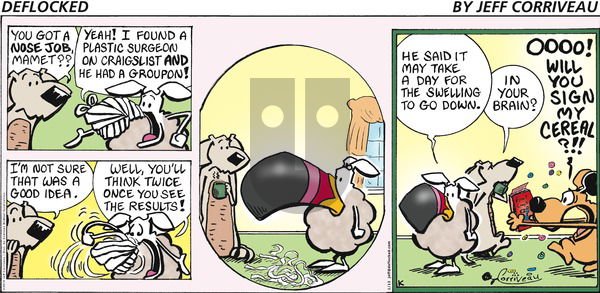 DeFlocked on Sunday January 13, 2019 Comic Strip