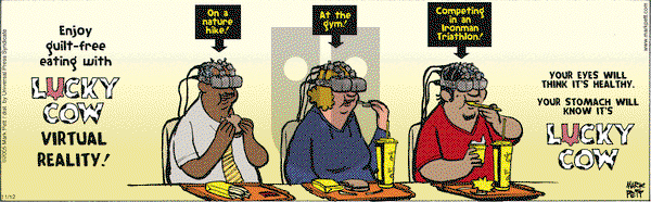 Lucky Cow on Saturday November 12, 2005 Comic Strip