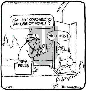 Ziggy on Saturday April 17, 1993 Comic Strip