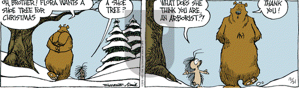 The Grizzwells on Monday December 21, 2015 Comic Strip