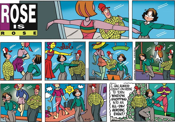 Rose is Rose on Sunday April 17, 2016 Comic Strip