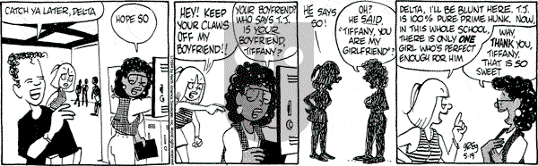 Luann on Sunday May 7, 1995 Comic Strip