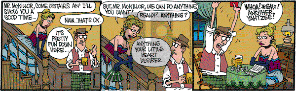 Monty on Wednesday September 25, 2013 Comic Strip