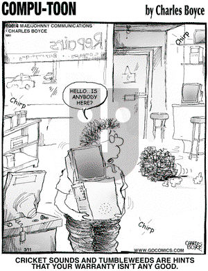 Compu-toon on Tuesday March 11, 2014 Comic Strip