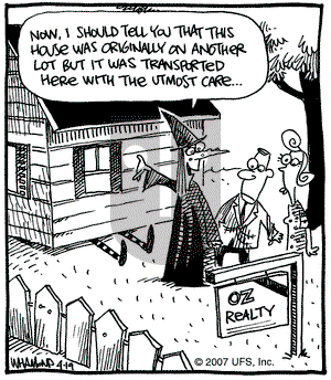Reality Check on Thursday April 19, 2007 Comic Strip
