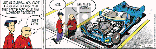 Baldo on Thursday July 8, 2010 Comic Strip