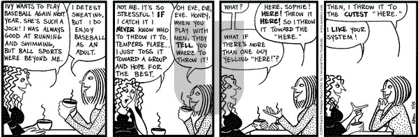 Clear Blue Water on Thursday July 15, 2004 Comic Strip