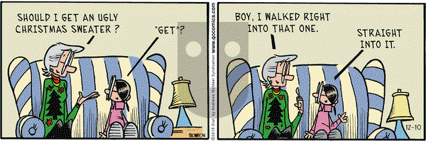 Grand Avenue on Monday December 10, 2018 Comic Strip