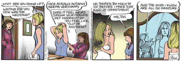 For Better or For Worse on Monday August 25, 2003 Comic Strip