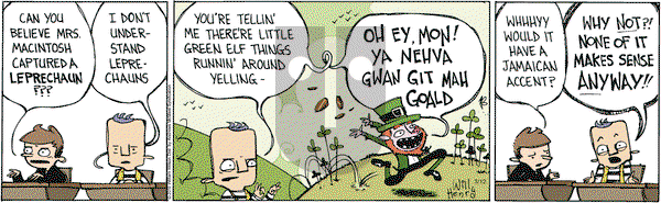 Wallace the Brave on Tuesday March 12, 2019 Comic Strip