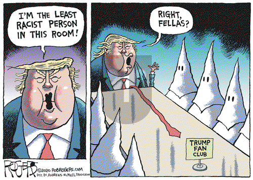Rob Rogers on Tuesday October 27, 2020 Comic Strip