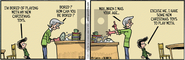 Grand Avenue on Friday December 28, 2012 Comic Strip