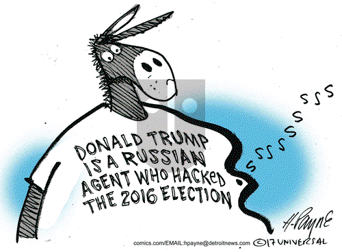 Henry Payne on Monday April 24, 2017 Comic Strip