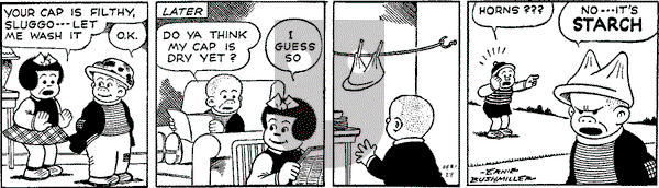 Nancy Classics on Monday March 17, 2025 Comic Strip